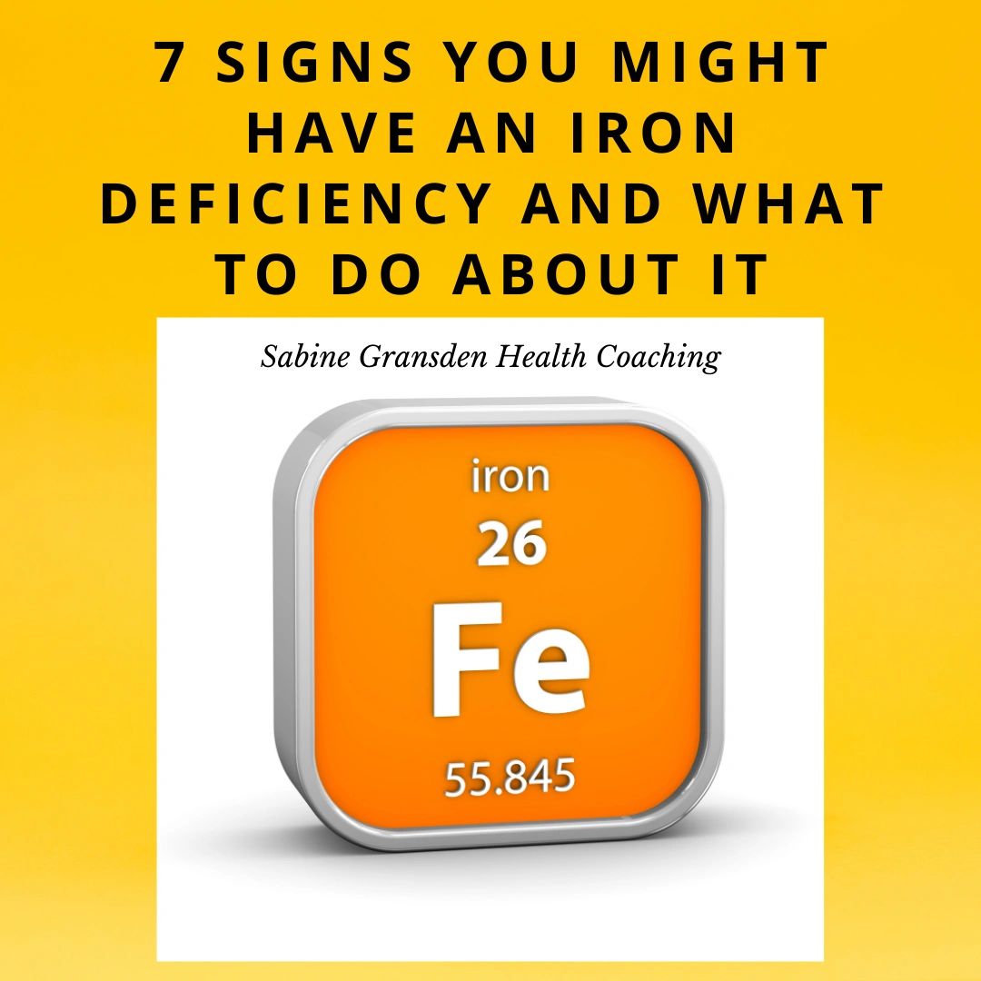 Signs You Might Have An Iron Deficiency And What To Do About It